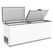 ЛАРЬ МОРОЗИЛЬНЫЙ FROSTOR F 800 SD БЕЛЫЙ (СЕРАЯ РАМКА) STANDART DOUBLE (ПРОПАН)