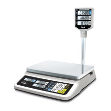 ВЕСЫ ЭЛЕКТРОННЫЕ ТОРГОВЫЕ CAS PR-6P (LCD, II) USB