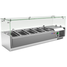 ВИТРИНА ХОЛОДИЛЬНАЯ НАСТОЛЬНАЯ COOLEQ VRX 1200/330